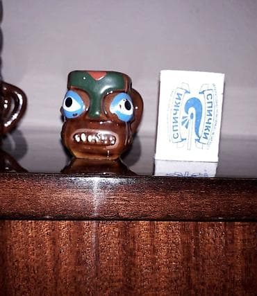 винтажные очки: Ликёрный набор для алкогольных напитков. Графин и 6 миникружек — 4