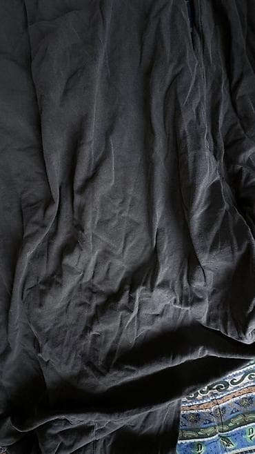 удлиненные худи: Легкая мужская/унисекс худи с капюшоном, графитового (темно‑серого) — 6