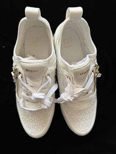 этно рубашка: Кроссовки, 40, Новый, цвет - Белый, Бесплатная доставка — 4