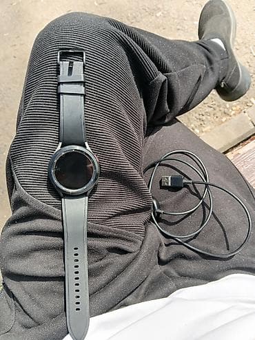 Б/у оригинал Смарт‑часы Samsung Galaxy Watch 4 (серия с вращающимся