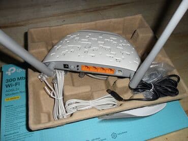 пассивное сетевое оборудование тумен: Роутер TP-link TD-W8961N (ADSL2+) - 1000 сом Tp-link TL-WR840(RU) - — 7