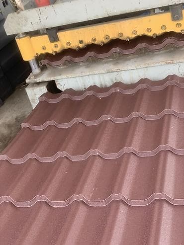 Металлочерепица: Металлочерепица профилированная - Тип профиля: волновая — 2