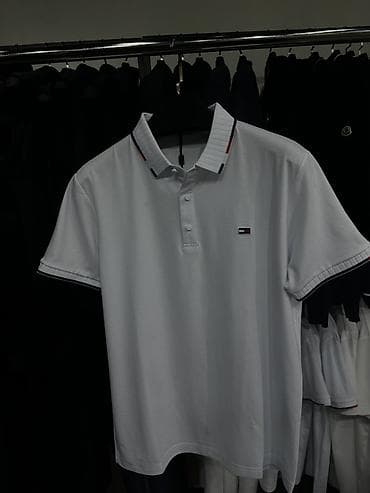 малинуа цена: Мужская футболка, Стандарт, Moncler, Новый, цвет - Белый, Бесплатная доставка — 5