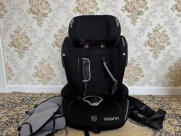 Детские электрокары: Автокресло, цвет - Черный, Б/у — 1