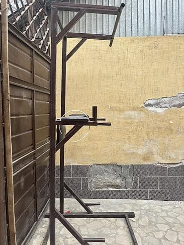 беговая дородка: Турник, Силовая стойка, Напольный — 2