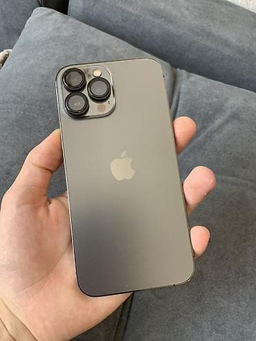 IPhone 13 Pro Max, Б/у, 256 ГБ, Графит, Чехол, 85 % at lalafo.kg IPhone 13 Pro Max, Б/у, 256 ГБ, Графит, Чехол, 85 %