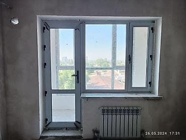 паласт: Пластиковые окна Балконный блок ПВХ с дверью и двухкамерным — 2