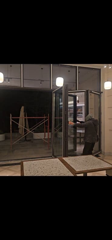 декор фасада дома: Алюминиевое окно на заказ, Тип окна: Панорамные, Декоративные особенности: Другие особенности, Бесплатная установка, Без рассрочки — 4