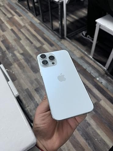 режим нот 15: IPhone 14 Pro Max, Б/у, 128 ГБ, Белый, Защитное стекло, Чехол, 80 % — 3