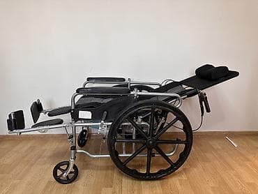 раскладные кушетки: Инвалидная коляска с функцией лежачего положения и санитарным узлом - — 3