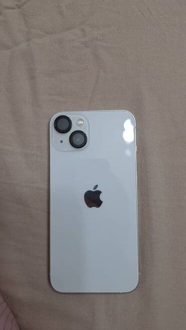 IPhone 13, Б/у, 128 ГБ, Белый, Защитное стекло, Чехол, Зарядное устройство, 98 % at lalafo.kg IPhone 13, Б/у, 128 ГБ, Белый, Защитное стекло, Чехол, Зарядное устройство, 98 %