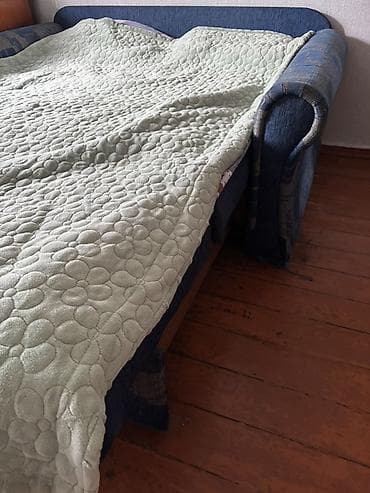 двухспальный диван: Прямой диван, Б/у — 2