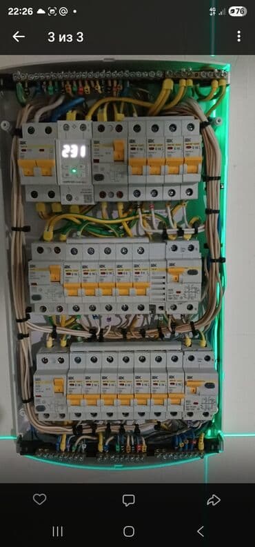 стенки для телевизора: Электрик | Эсептегичтерди орнотуу, Электр шаймандарын демонтаждоо, Өчүргүчтөрдү монтаждоо 6 жылдан ашык тажрыйба — 7