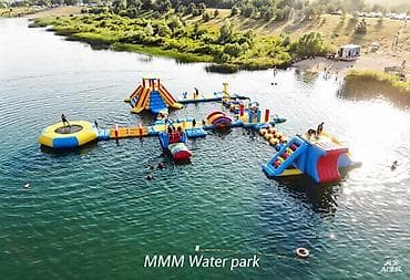 цена детской игровой площадки: Аквапарк На Воде НОВИНКА 2026 !! Описание: Продаётся надувной — 3