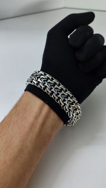 свадебные платья до колена: Браслет "Император" Серебро 925 проба В Наличии ✅ Вес 112 Грамм Длина — 7