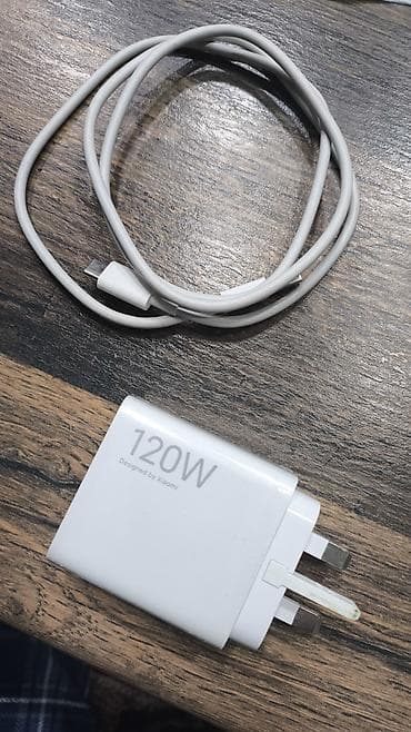Техника жана электроника: Продаю 120W зарядку с кабелем USB-C зазъемом, от Xiaomi под китайскую — 2