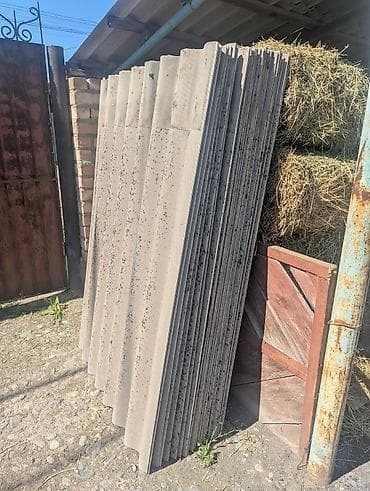 фальцевая кровля бишкек: Профнастил/волнистые листы шифера (асбестоцементные), серого цвета. - — 2