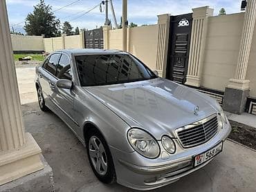 илизон машына: Mercedes-Benz E-Class: 2004 г., 2.6 л, Кол менен иштөөчү, Бензин, Седан — 2