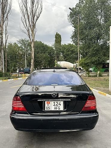 двойной выхлоп: Mercedes-Benz S-Class: 2003 г., 3.7 л, Типтроник, Бензин, Седан — 6