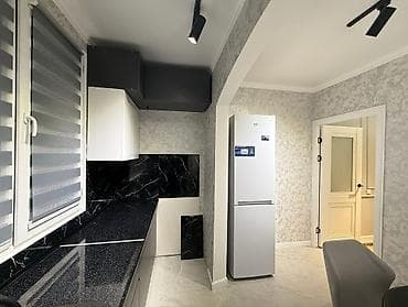 Недвижимость: 1 комната, 45 м², Кок-Жар ж/м 106 серия улучшенная, 1 этаж, Евроремонт — 9