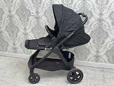 детские коляски zippy type 1: Коляска, Другой бренд, цвет - Черный, Б/у — 5