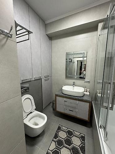 flat osh: Студия, Агентство недвижимости, Парам без детей, от 6 месяцев, С мебелью полностью — 9