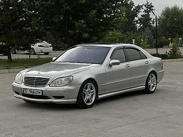 w22: Mercedes-Benz S-class AMG: 2002 г., 5.5 л, Автомат, Бензин, Седан — 3