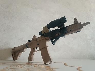 m416 игрушка: Гибридный орбизого/страйкбольный автомат HK416 — 4