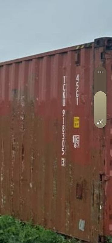 емкость для питьевой воды: Морской контейнер 45G1 (High Cube 45’) - Тип: сухогрузный морской — 3