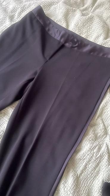 костюм женские: Женский брючный костюм-смокинг черный Imperial, состояние отличное — 2