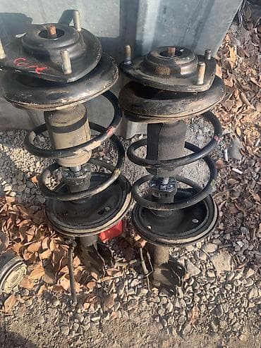 Транспорт: Алдыңкы амортизатор Mitsubishi 2003 г., Колдонулган, Оригинал — 1