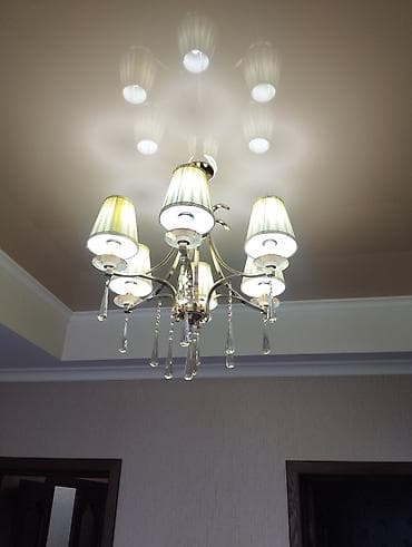 кристалы: Люстры потолочные в классическом и современном стиле. В комплекте — 2