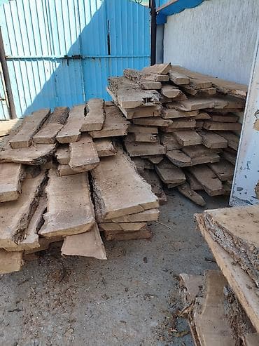 Доски, Необрезные, Для мебели, Дуб