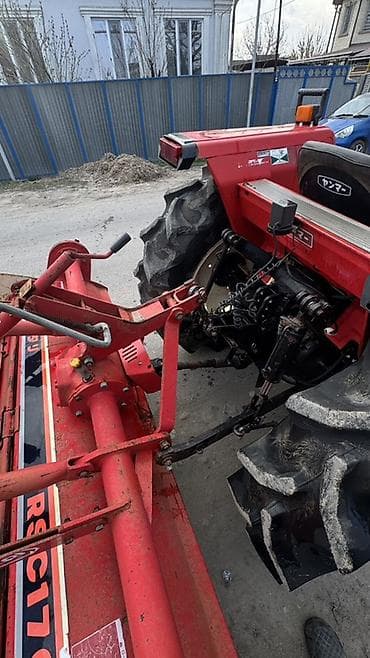 Транспорт: Гидро наклон бар Усилитель руля Трактор Yanmar FX28D с навесной — 10