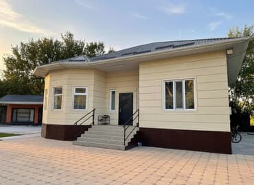 фахверковые дома бишкек: Дом, 160 м², 8 комнат, Собственник, Евроремонт — 1