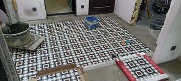 для ковров: Подготовка стен для укладки, Подготовка стен для грунтовки, Резка плитки | Керамическая плитка, Керамогранитая плитка, Мозаичная плитка | Вертикальная укладка, Диагональная укладка, Горизонтальная укладка Больше 6 лет опыта — 5