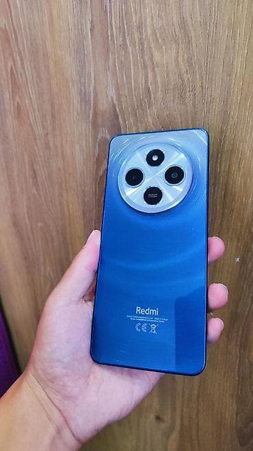 Redmi, Redmi 14C, Б/у, 256 ГБ, цвет - Голубой, 1 SIM, 2 SIM