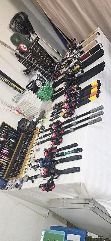 рыболовные товары: Удочки новые в сборе готовые от 2.1 метра и — 1