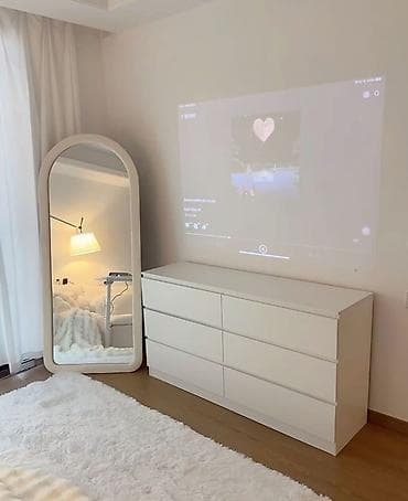 для прихожки: Комод для одежды, Новый, Без зеркала, ЛДСП, цвет - Белый, Самовывоз, Бесплатная доставка — 1