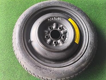 hankook: Колеса в сборе <130 / 80 / R 15, Всесезонная, Б/у, Запаска, Легковые, Железные, отверстий - 5 — 1