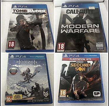 tomb raider: Коллекция дисков для PS4 (официальные издания в коробках): - Tomb — 1