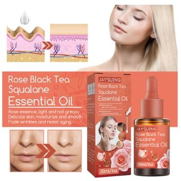 зелёный чай крем: ❄️ США Антивозростная сыворотка эфирное масло сквалана с розовым — 4