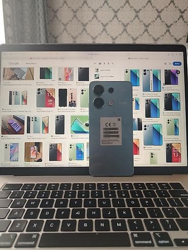 Мобильные телефоны: Redmi, Redmi Note 13, 256 ГБ, цвет - Голубой — 1