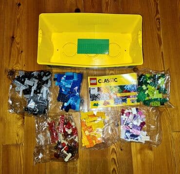 купить лего недорого: Lego classic новый, оригинал в упаковке. Большая коробка творческих — 6