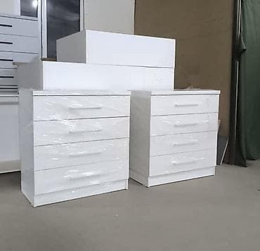 комод зеркала: Комод для одежды, Без зеркала, цвет - Белый — 5