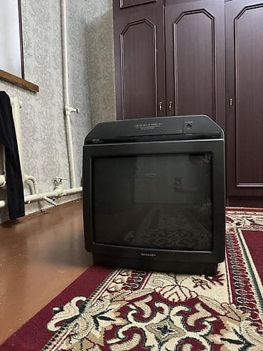 телевизор aiwa: Телевизор с видеомагнитофоном Sharp VT-2198M (CRT, встроенный VHS) - — 1