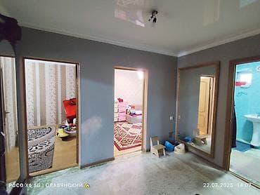бишкек курулуш квартиры: 3 бөлмө, 62 м², Жеке план, 3 кабат — 4