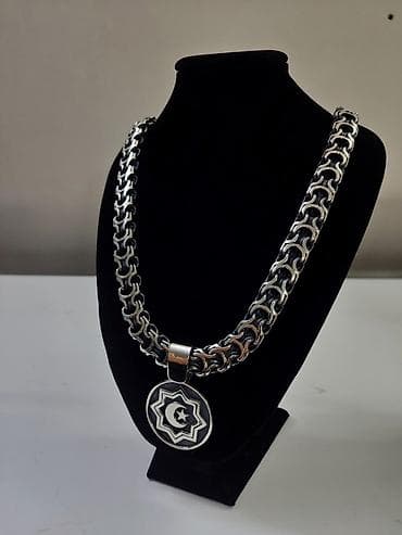 Жеке буюмдар: Серебряная цепь Арабский Бисмарк Вес 103 грамм длина 59 см Ручная — 5