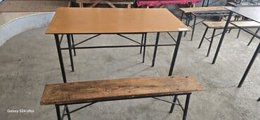 мини стол: Стол для кафе, Б/у, Прямоугольный, Самовывоз — 5