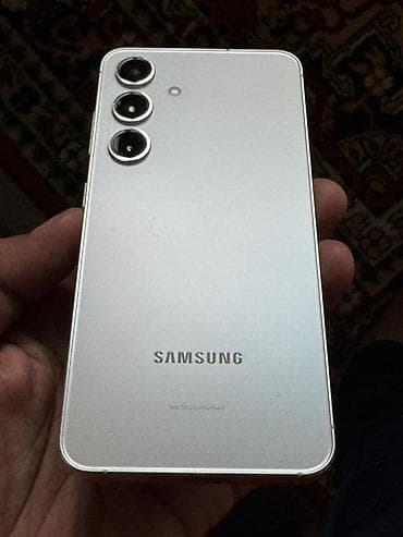 iphone 5sе: Samsung Galaxy S24, Б/у, 128 ГБ, цвет - Серебристый, 1 SIM, eSIM — 1